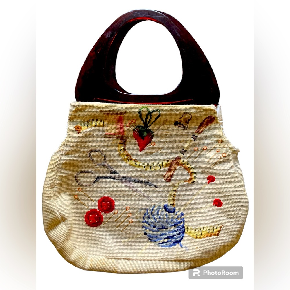 🧶 Knitting Tote- PRICE FIRM